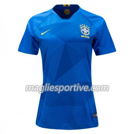 Completo Calcio Brasile Donna Divisa Trasferta Mondiali 2018